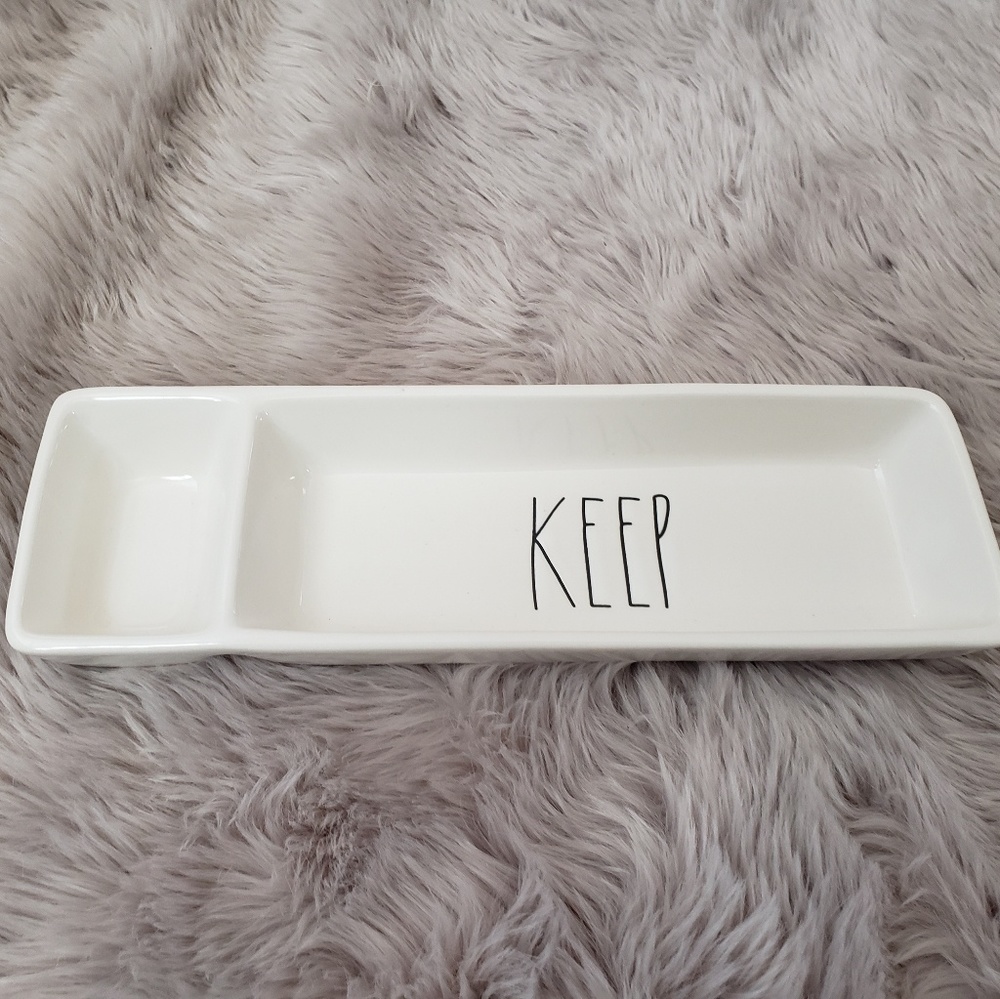 Rae Dunn keep tray, new, never used.